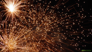 Cool Fireworks HD Wallpaper