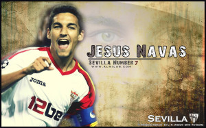 Jesus Navas Sevilla HD Wallpaper
