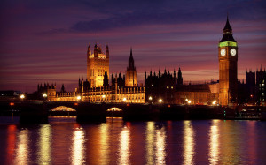London Big Ben At Night Wallpaper HD