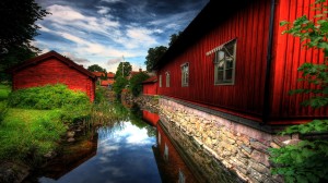Red House HD Wallpaper 1080p