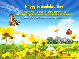 Happy Friendship Day HD Background Wallpaper