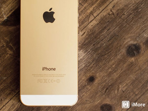 iPhone 5S Gold Wallpaper