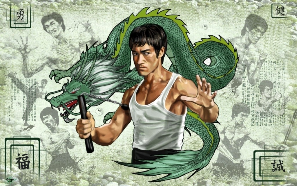 Bruce Lee Dragon Wallpaper HD