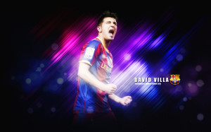 David Villa Barcelona Wallpaper HD