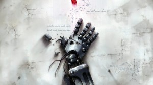 Hands Robot Art Wallpaper