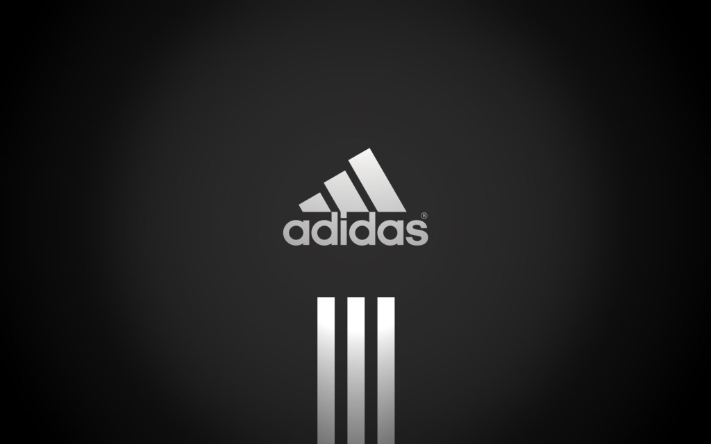 Black Adidas Logo Wallpaper HD