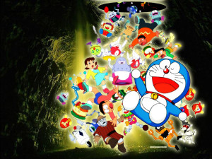 Doraemon And Friends HD Wallpaper