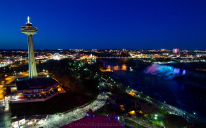 Beautiful Night Niagara Falls Picture