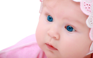 Blue Eyes Cute Baby