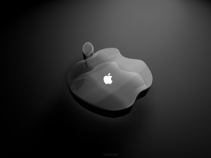 Elegant Apple Logo Wallpaper