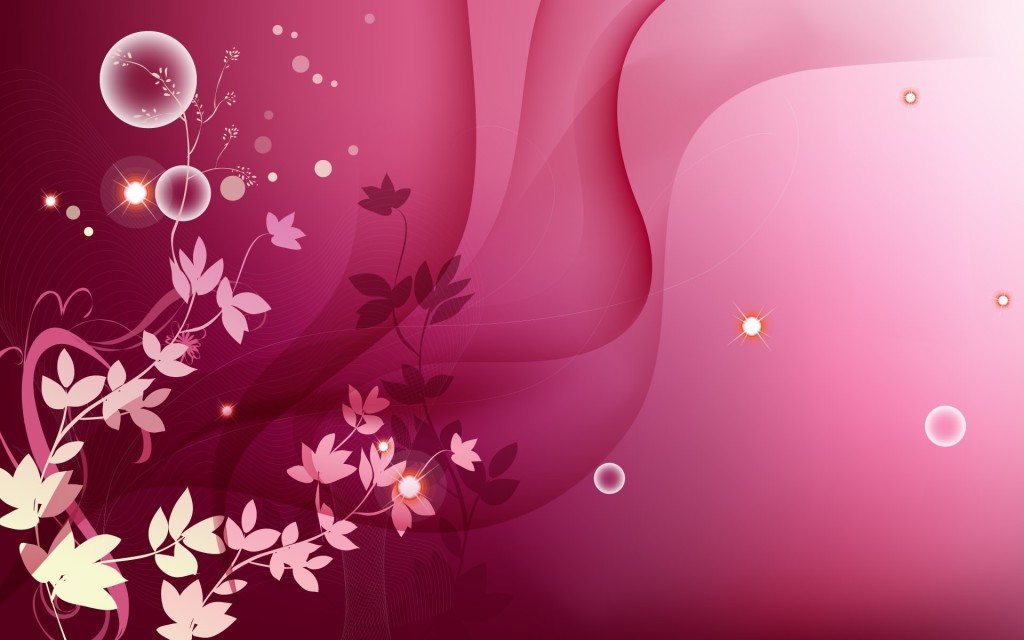 Pink Vector Art Wallpaper Background