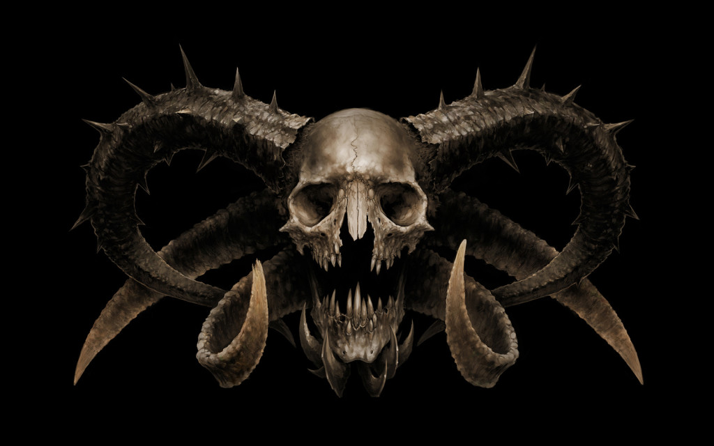 Skull Demon HD Wallpaper Desktop