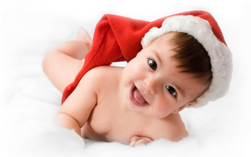 Smiling Funny Baby Wallpaper