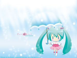 Cute Miku Anime Wallpaper HD