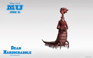 Dean Hardscrabble Monsters University Character Wallpaper
