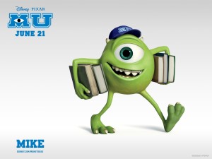 Mike Monsters University Character Wallpaper