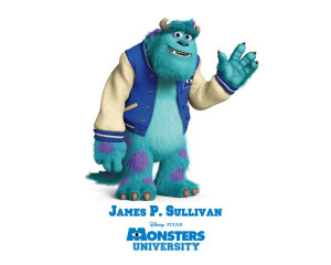 Sulley Monsters University Character Wallpaper