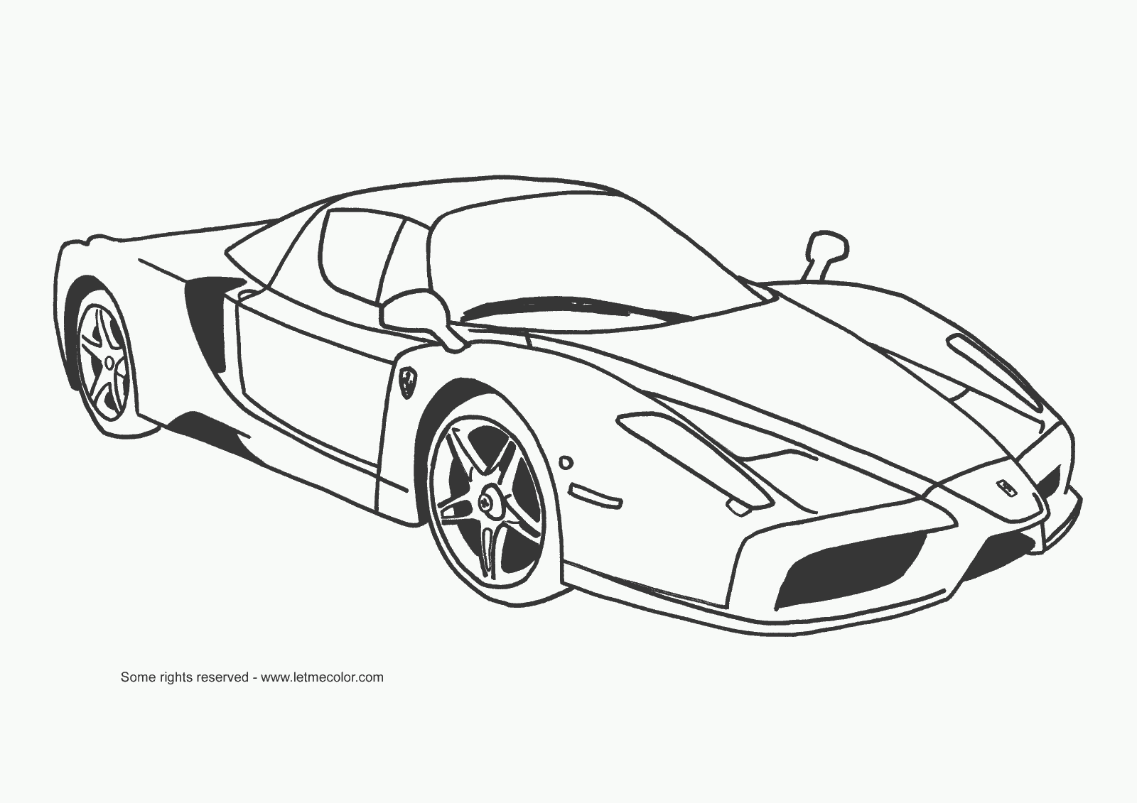 Cars Coloring Pictures