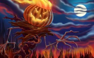 Gosht Halloween HD Wallpaper