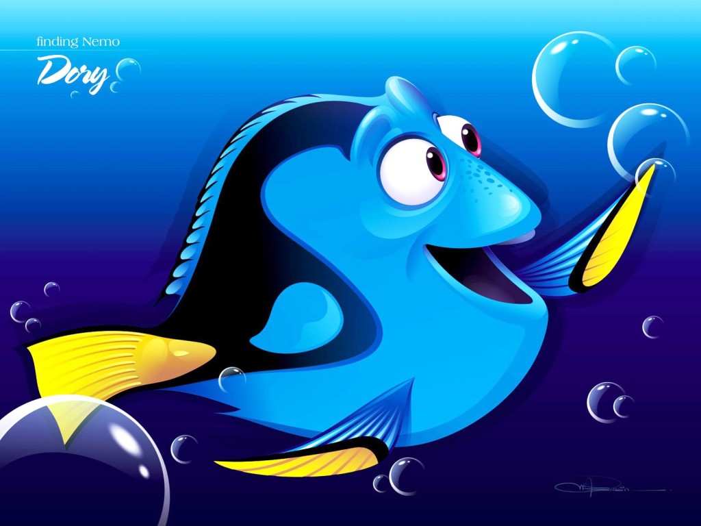 Wallpaper Finding Nemo Dory HD