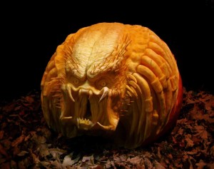 Pumpkin Carving Monster Predator