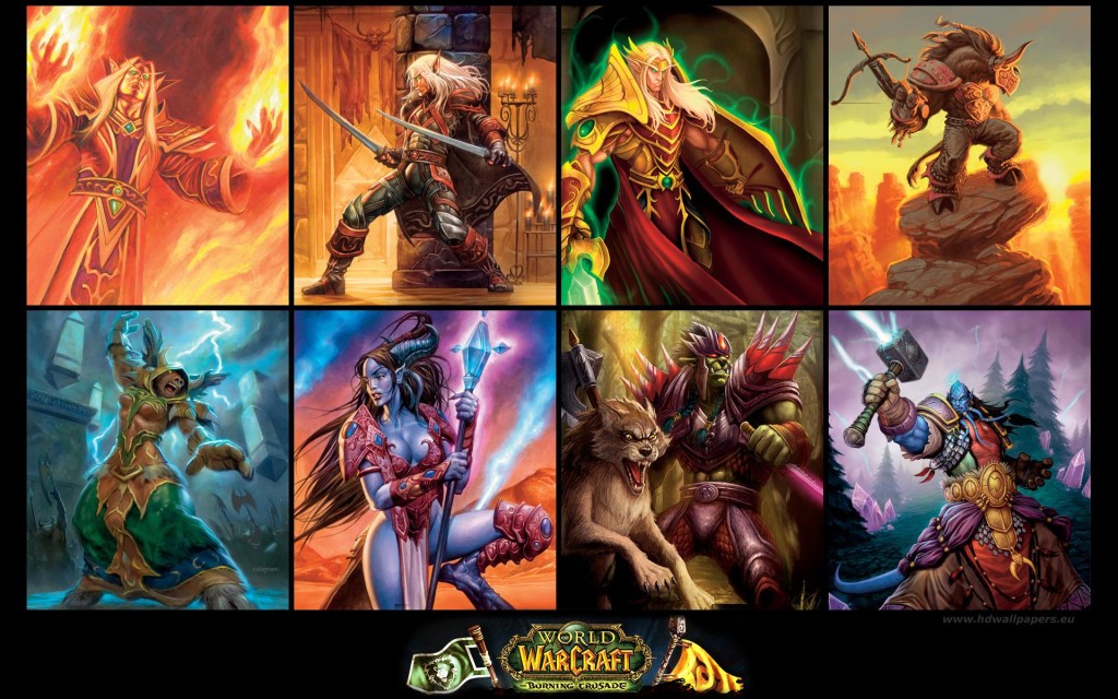 World of Warcraft Character Wallpaper