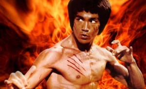 Bruce Lee Action Wallpaper