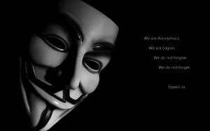 Free Anonymous Mask Background Wallpaper