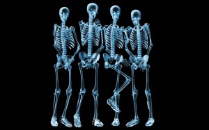 Funny Skeleton X-Ray Wallpaper HD