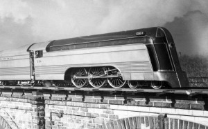 Streamliner Locomotive Wallpaper HD