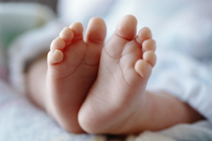 Baby Foot Background Wallpaper