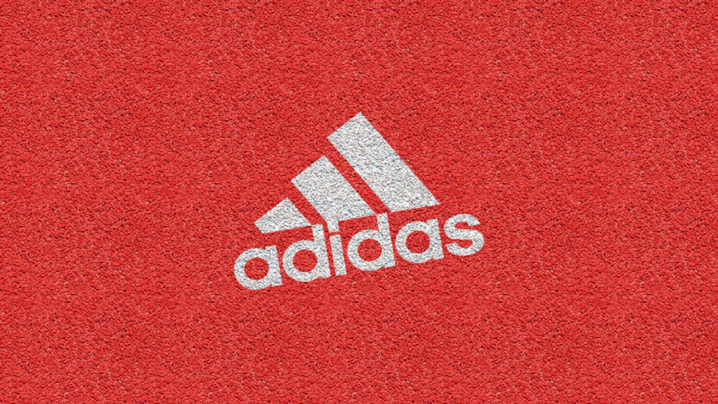 Adidas Red Background Wallpaper PC