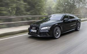 Audi RS 7 2014 Black Wallpapers HD