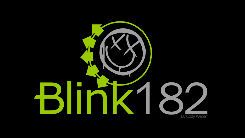 Blink 182 Logo Widescreen wallpaper