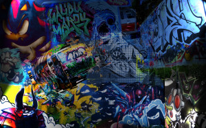 Creative Design Graffiti Wallpaper HD